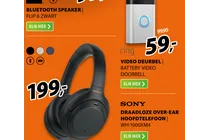 draadloze over ear hoofdtelefoon
