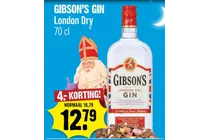 gibson s gin london dry