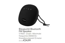 bluetooth fm speaker