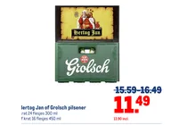 hertog jan of grolsch pilsener