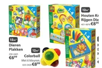 dieren plakken