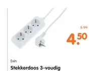 stekkerdoos 3 voudig