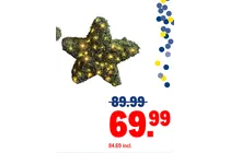 ster met verlichting