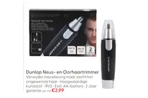 neus en oorhaartrimmer