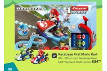 racebaan first mario kart