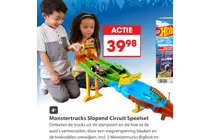 monstertrucks slopend circuit speelset