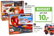 racebaan met looping