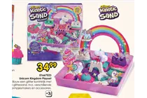 kinetic sand shimmer unicorn kingdom playset