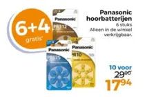panasonic pr10 hoorbatterij