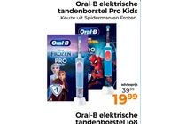 oral b elektrische tandenborstel pro kids