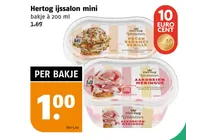 hertog ijssalon mini