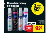 haarspray en mousse