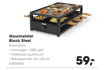 gourmetstel black steel