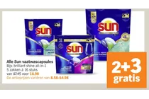 sun vaatwascapsules