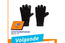 leren handschoenen
