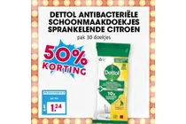 antibacteriele schoonmaakdoekjes
