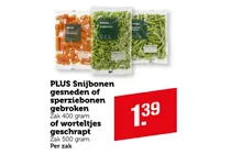 worteltjes geschrapt