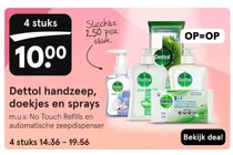 dettol handzeep doekjes en sprays
