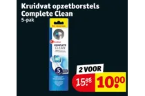 kruidvat opzetborstels complete clean