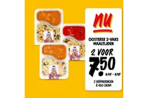 oosterse 2 vaks maaltijd
