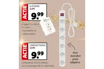 6 steker met usb a en usb c