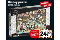 disney mickey mouse puzzel