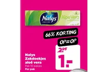 zakdoekjes aloe vera