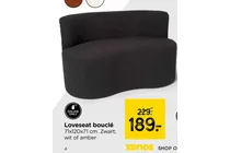 loveseat boucle