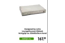 loungerkussen ribbed