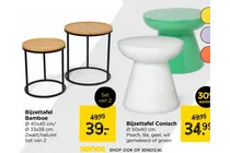 bijzettafel conisch