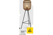 bamboe lamp op poten