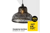 hanglamp bamboe