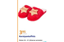 kerstpantoffels