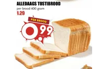 alledaags tostibrood