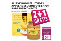 g woon knijpfruit banaan appel