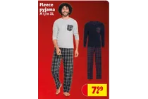 fleece pyjama