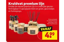 kruidvat premium geurkaarsen en geurstokjes