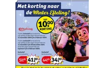 efteling tickets exclusief kerstvakantie