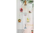 glazen kerstbal met disney marvel star wars figuur