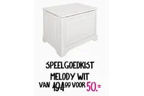 speelgoedkist melody