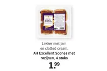 excellent scones met rozijnen