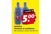 andrelon shampoo of conditioner