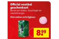 voetbal geschenkset