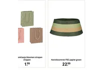 kerstboomrok fsc papier groen