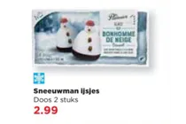 sneeuwman ijsjes