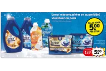 lenor wasverzachter en wasmiddel