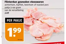 flinterdun gesneden vleeswaren