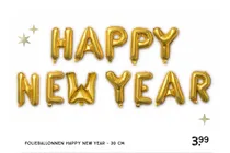 folieballonnen happy new year