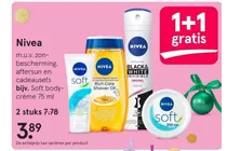 nivea soft body creme 75ml nivea rich care shower oil nivea black white invisible original deodorant