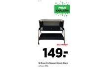q breez co sleeper woody black